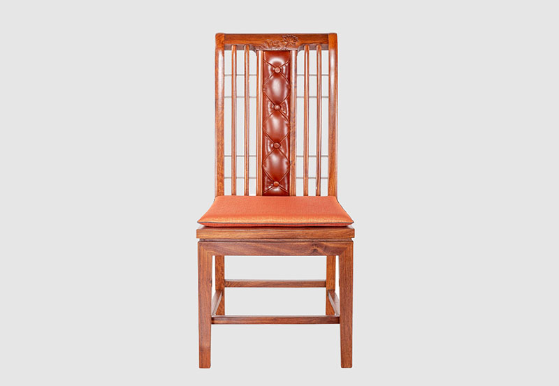 红桥芙蓉榭中式实木餐椅效果图