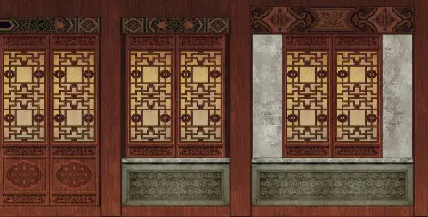 红桥隔扇槛窗的基本构造和饰件